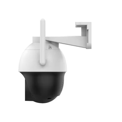 10CH Wifi6 NVR W/10.1 In. Monitor, 1TB Flash Drive and 3Mega Pixel Pan-Tilt Floodlight Cameras Audio Siren (4 Pan-Tilt)